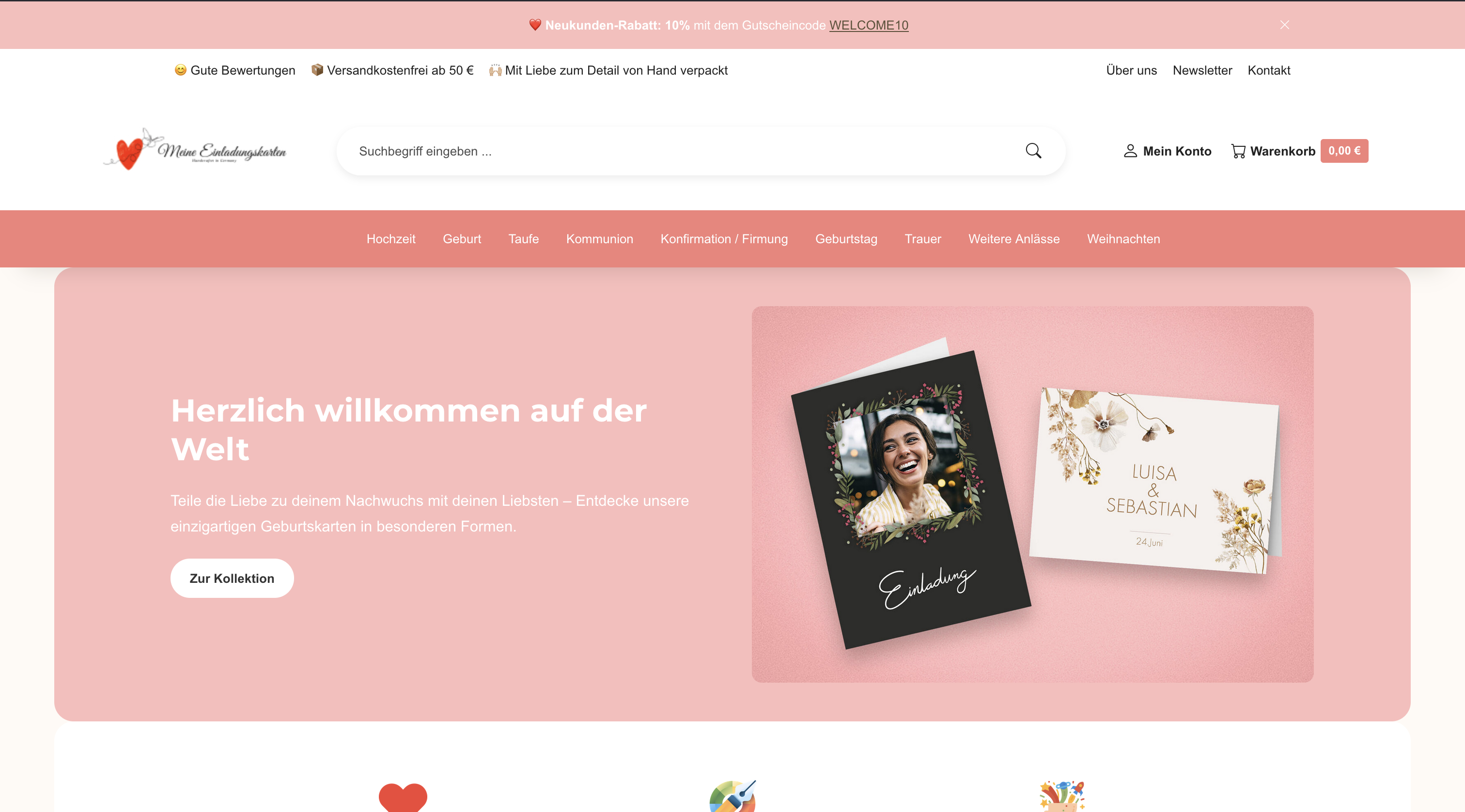 Meine Einladungskarten Referenz